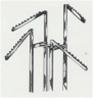 Waterfall Rail - Four Arm Garment Rail