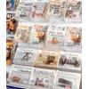 Newspaper Wall Display - Shelving Not Included