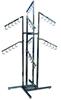 2 Tier Bag Display Stand Garment Rail