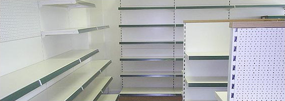 Free-standing Gondola Shelf