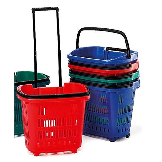 Trolley Basket > Plastic Shopping Baskets ShopEquip.co.uk