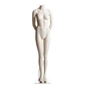Female Headless Mannequin- Arms Behind Back, Legs Together
