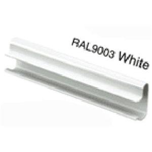 White PVC Slatwall Inserts