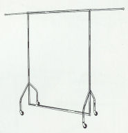 Mini Clothes Rail Garment Rail
