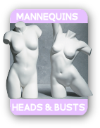 Mannequins, Display Heads, Bodies and Busts