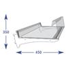 Adjustable Snacks - 400mm Shelf (to suit 450mm)