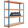 Heavy Duty Warehouse Shelving 4 Level Bay