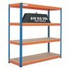 Extra Heavy Duty Warehouse Shelving 1.8m wide