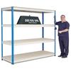 Extra Heavy Duty Warehouse Shelving 2.1m wide