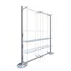 Freestanding Display with 6 Glass Shelves