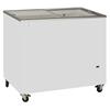 Sliding Flat Glass Lid Chest Freezer