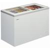 Sliding Flat Glass Lid Chest Freezer