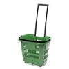 Trolley Shopping Basket Green 34 Litre 10-Pack