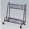 Small Board Trolley With Top Basket