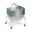 Shopping Basket Stacker On Wheels 23 Litre