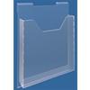 Hook-on Acrylic A4 Leaflet Dispenser