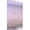 Ceiling/Floor Shelving Kit A3 Shelves x 2 High