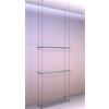 Ceiling/Floor Shelving Kit A1 Narrow Shelves x 2 High