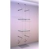 Wall Mounted Shelving Kit A3 Shelves x 2 High