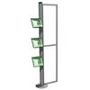 Metro Portable 1 Section Display Stand With Brochure Holders