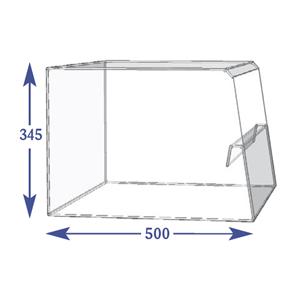 Confectionary Shelves & Crisp Bins - 500mm Snacking Bin Promotional Front + Dividers