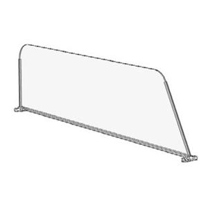 Shelf Management - Dividers for Angled Shelves with Front Risers at 60° Shelf Management - Dividers for Angled Shelves with Front Risers at 60°