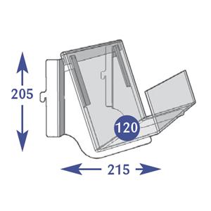 Multimedia Individual Shelves - 1 Tier 120mm Photo Frames