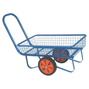 Powder Coated Garden Centre Trolley In Green or Blue