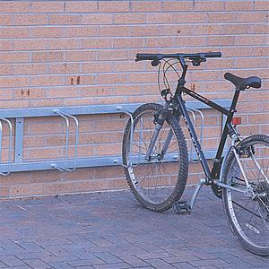 Straight Wall Mounted Cycle Rack