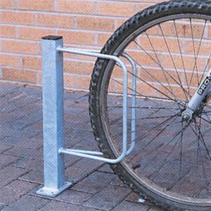 Single Sided Ground Fixed Cycle Rack