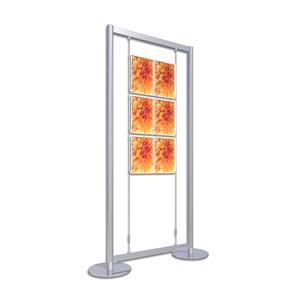 Freestanding Kit- 6 x A4 pockets Freestanding Kit- 6 x A4 pockets