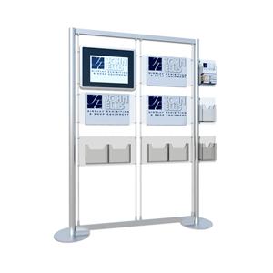 Freestanding Digital Screen / 3 x A3 Poster Holder / A4 & A5 Leaflet Dispenser Freestanding Digital Screen / 3 x A3 Poster Holder / A4 & A5 Leaflet Dispenser