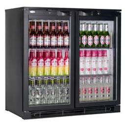 Double Door Back Bar Cooler Double Door Back Bar Cooler