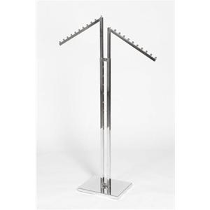 2 Waterfall Arm Garment Rail