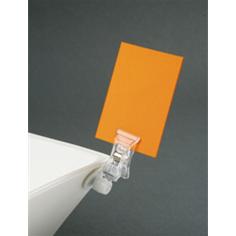 CLIP ON PADDED SIGN HOLDER