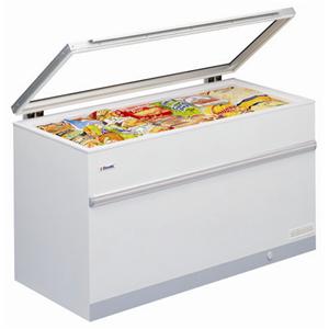 Hinged Glass Lid Chest Freezer