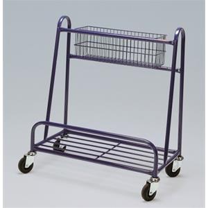 Small Board Trolley With Top Basket Small Board Trolley With Top Basket