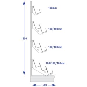 Magazine Bays - 8 Tier Mega