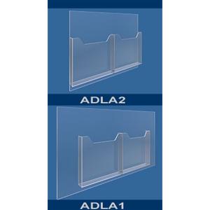 Double A4 Leaflet Dispensers - Portrait