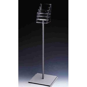 4 X A5 FREESTANDING MULTI-TIERED BROCHURE HOLDER