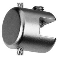 Single-sided support for glass shelves up to 12.7mm thick Single-sided support for glass shelves up to 12.7mm thick