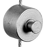 Single-sided hook for panels up to 3mm thick with holes Single-sided hook for panels up to 3mm thick with holes