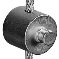 Double-sided hook for panels up to 3mm thick with holes Double-sided hook for panels up to 3mm thick with holes