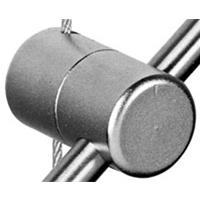 Cable to rod multi-position support for 6mm diameter rod. Cable to rod multi-position support for 6mm diameter rod.