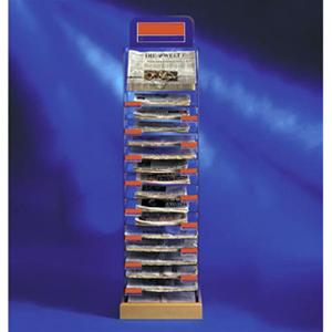 Freestanding - Multi Title Tower 17 Shelves