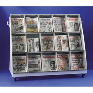 Outdoor Newspaper Stands - Slimline Outside News