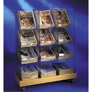 Newspaper Racks - Triple Tower