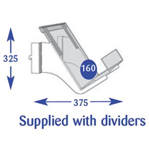 Individual Shelves - 1 Tier Vertical News