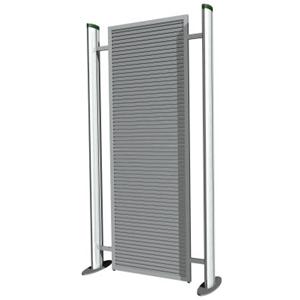 Metro Portable 1 Section Slatwall Display Stand