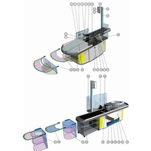 NSV-RV Motorised Checkout Counter Accessories